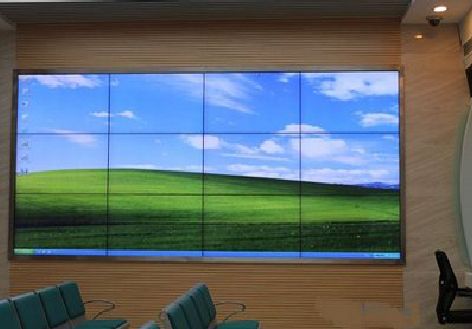 沅江液晶拼接屏的另类用法。